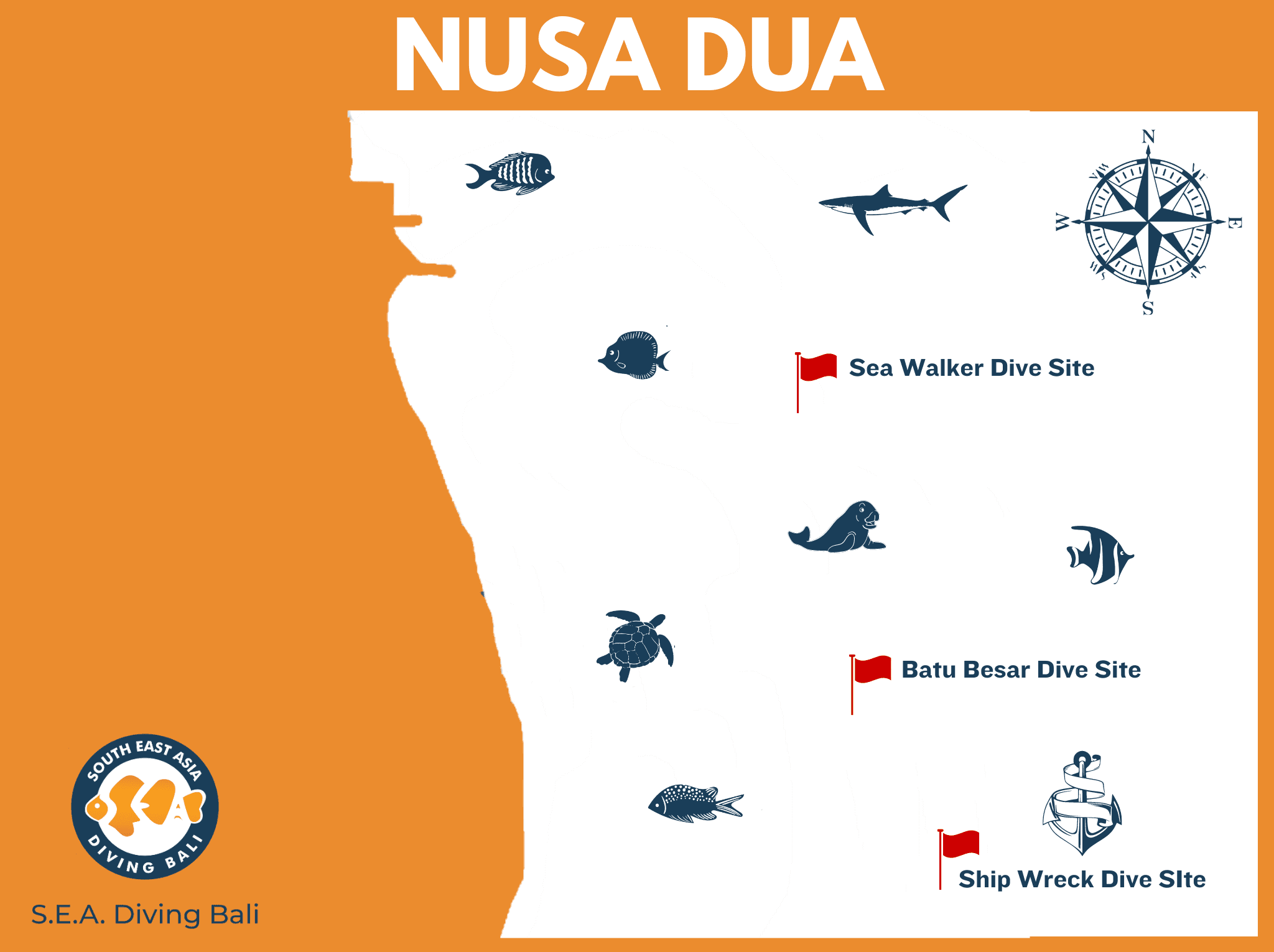 Nusa Dua Map