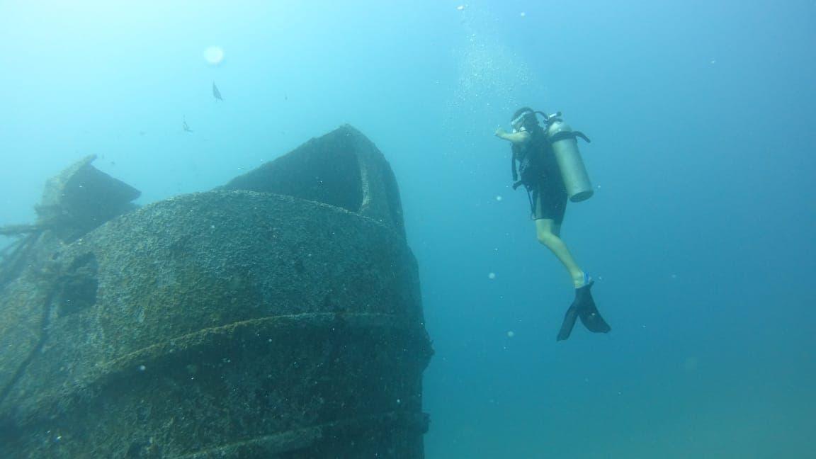 Shipwrecks in Bali